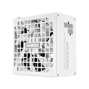  Lian Li RS, Rotational Shift Gold tápegység - 1000 Watt, beépített HUB, Fehér
