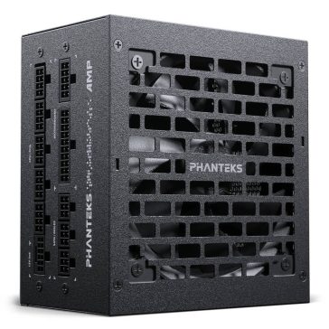   Phanteks AMP GH tápegység, 850W, 80 Plus Gold, teljesen moduláris, ATX 3.1, fekete