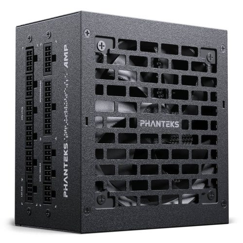 Phanteks AMP GH tápegység, 850W, 80 Plus Gold, teljesen moduláris, ATX 3.1, fekete
