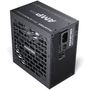   Phanteks AMP GH tápegység, 850W, 80 Plus Gold, teljesen moduláris, ATX 3.1, fekete