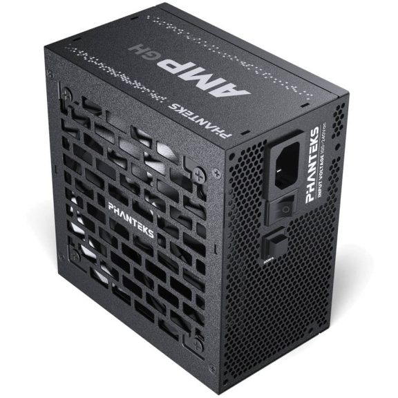 Phanteks AMP GH tápegység, 850W, 80 Plus Gold, teljesen moduláris, ATX 3.1, fekete