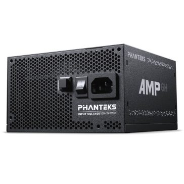   Phanteks AMP GH tápegység, 850W, 80 Plus Gold, teljesen moduláris, ATX 3.1, fekete