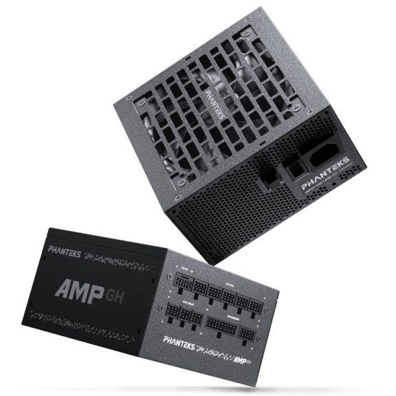Phanteks AMP GH tápegység, 850W, 80 Plus Gold, teljesen moduláris, ATX 3.1, fekete