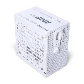   Phanteks AMP GH 850W ATX 3.1 tápegység, 80 Plus Gold, teljesen moduláris, fehér
