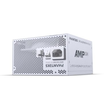   Phanteks AMP GH 850W ATX 3.1 tápegység, 80 Plus Gold, teljesen moduláris, fehér