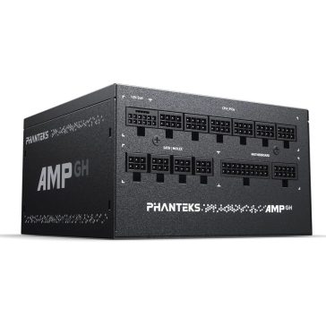   Phanteks AMP GH 1200W ATX 3.1 tápegység, 80 Plus Platinum, teljesen moduláris, fekete