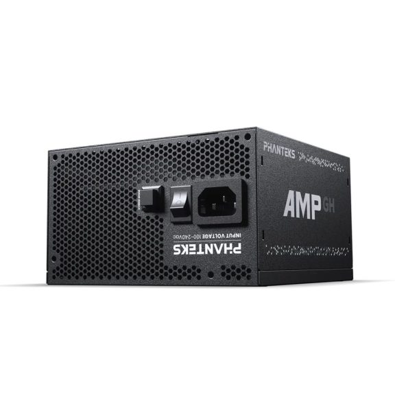 Phanteks AMP GH 1200W ATX 3.1 tápegység, 80 Plus Platinum, teljesen moduláris, fekete