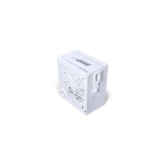  Phanteks AMP GH 1200W ATX 3.1 tápegység, 80 Plus Platinum, teljesen moduláris, fehér