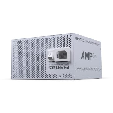   Phanteks AMP GH V2 1000W ATX 3.1 tápegység, 80 Plus Platinum, teljesen moduláris, fehér