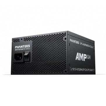 Phanteks AMP GH V2 1200W, 80 PLUS Platinum, ATX 3.1, teljesen moduláris tápegység 12V-2x6 GPU-kábellel.