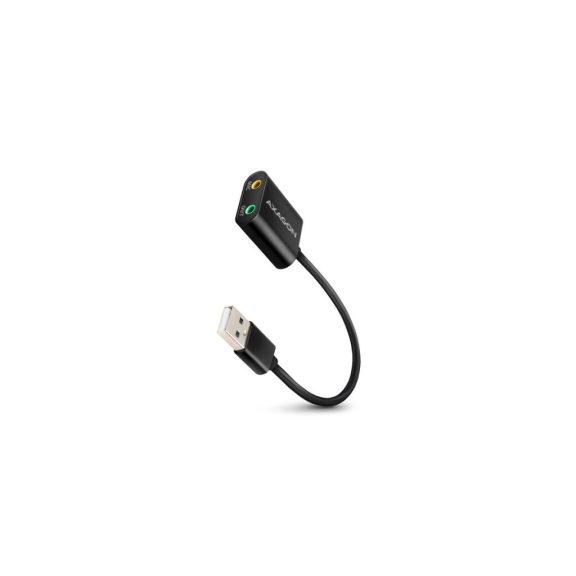 Hangkártya USB AXAGON ADA-12 USB 2.0, Stereo Audio Mini-Adapter, 15 cm