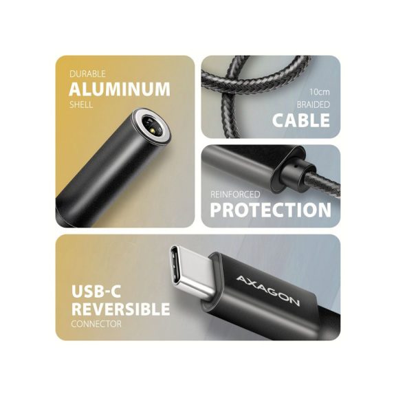AXAGON ADA-HC USB-C - Hi-Res DAC audio adapter
