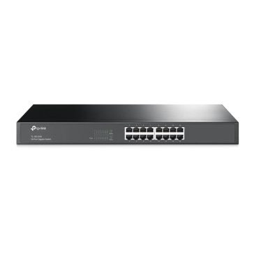   TP-Link TL-SG1016 gigabites switch, 16 port, rack szerelhető, energiatakarékos
