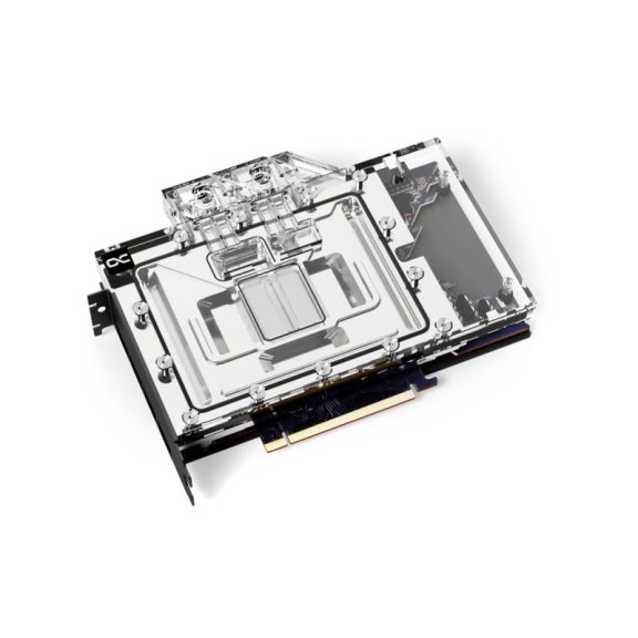 VGA hűtő Vízhűtő blokk Alphacool Eisblock Aurora GPX-N RTX 4090 FE +Backplate - Acryl