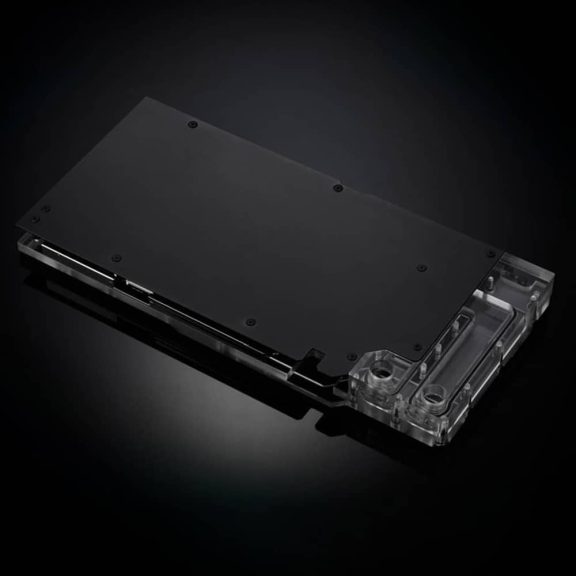 Phanteks Glacier G4080 ASUS vízhűtő blokk, RTX 4080, backplate, DRGB, fekete
