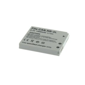 Canon NB-4L akkumulátor 1400mAh, utángyártott