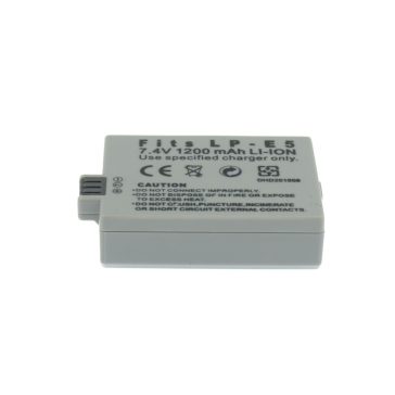 Canon LP-E5 akkumulátor 1200mAh, utángyártott
