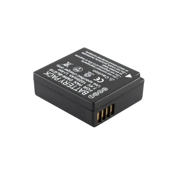 Panasonic DMW-BLG10E akkumulátor 1200mAh, utángyártott
