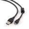 Gembird prémium USB - mini USB 5p kábel 1.8m, fekete