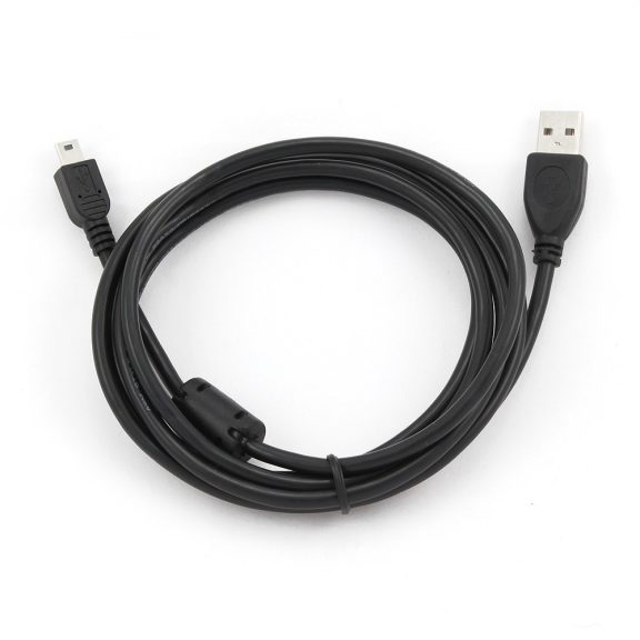 Gembird prémium USB - mini USB 5p kábel 1.8m, fekete
