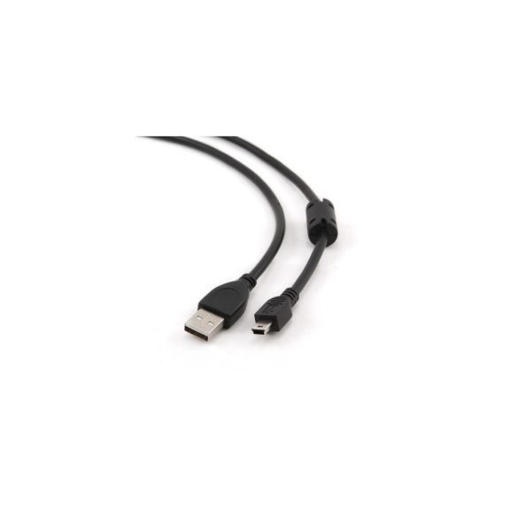Gembird prémium USB - mini USB 5p kábel 1.8m, fekete