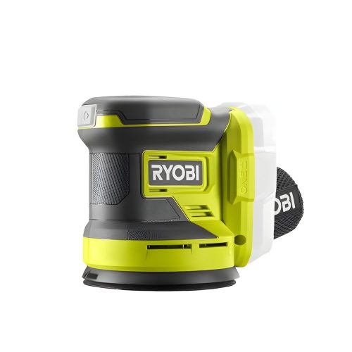 Ryobi 18V One Plus excentrikus csiszoló, 3x csiszolópapír, akkumulátor és töltő nélkül - RROS18-0