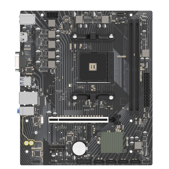 Sapphire A520M-E alaplap, AM4, DDR4, PCIe 3.0, Gigabit LAN, Micro-ATX