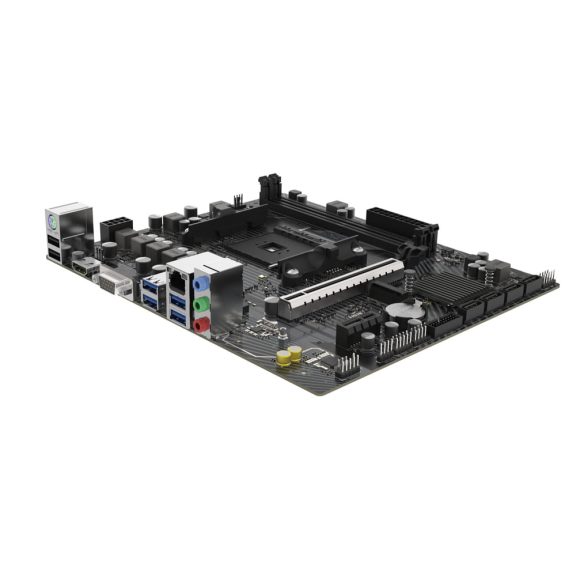 Sapphire A520M-E alaplap, AM4, DDR4, PCIe 3.0, Gigabit LAN, Micro-ATX
