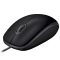 Logitech B110 Silent vezetékes egér, Fekete
