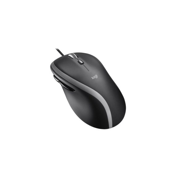 Logitech M500s fekete vezetékes egér nagy sebességű görgetéssel és 7 programozható gombbal