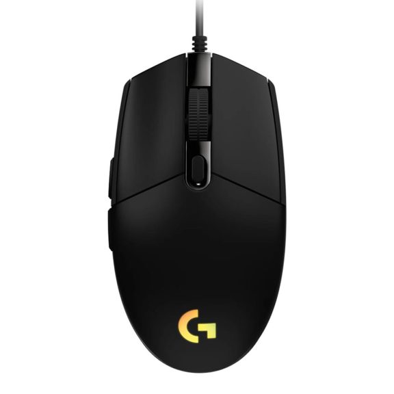 Logitech G102 fekete LIGHTSYNC gamer egér, RGB világítással és 6 programozható gombbal