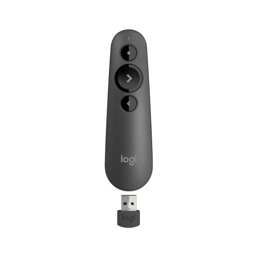 Logitech Presenter R500s lézeres prezenter, grafitszürke - 910-005843