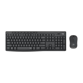   Logitech MK295 Silent Wireless Combo vezeték nélküli billentyűzet+egér szett, grafitszürke, magyar kiosztás, 920-009806