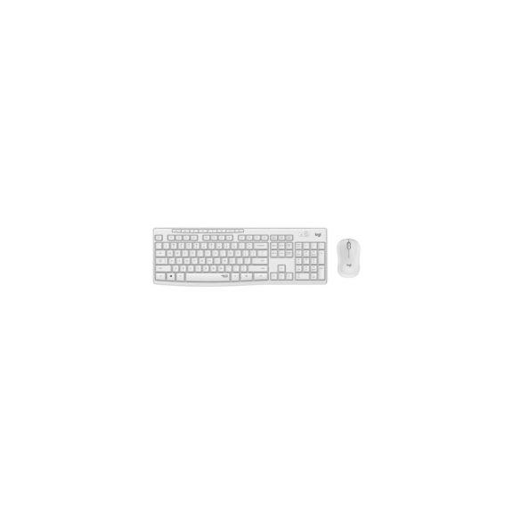Logitech MK295 Silent Wireless Combo vezeték nélküli billentyűzet+egér szett, piszkosfehér, magyar kiosztás, 920-009873