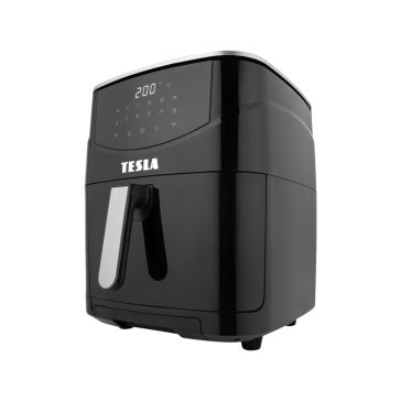   TESLA AirCook & Steam QS500 többfunkciós gőz- és forrólevegős sütő, 7 literes, 1700W/800W