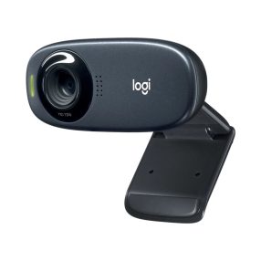 Logitech C310 HD webkamera 720p felbontással és automatikus fénykorrekcióval.
