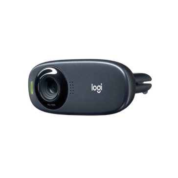 Logitech C310 HD webkamera 720p felbontással és automatikus fénykorrekcióval.
