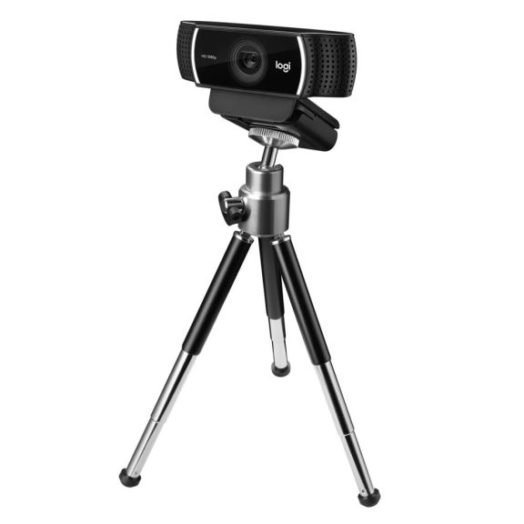 Logitech C922 Pro HD Stream webkamera FullHD, USB-A, fekete - 960-001088
