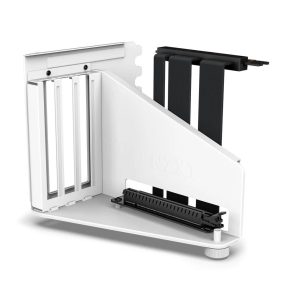NZXT Vertical GPU Mounting Kit fehér függőleges videokártya-tartó PCIe 4.0 riser kábellel