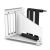 NZXT Vertical GPU Mounting Kit fehér függőleges videokártya-tartó PCIe 4.0 riser kábellel