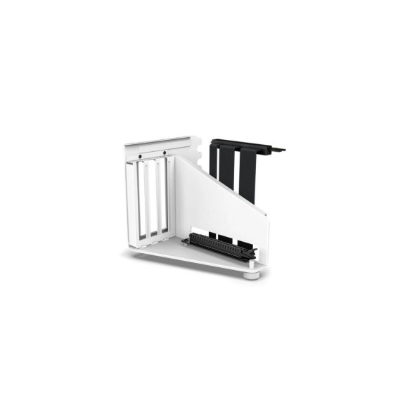NZXT Vertical GPU Mounting Kit fehér függőleges videokártya-tartó PCIe 4.0 riser kábellel