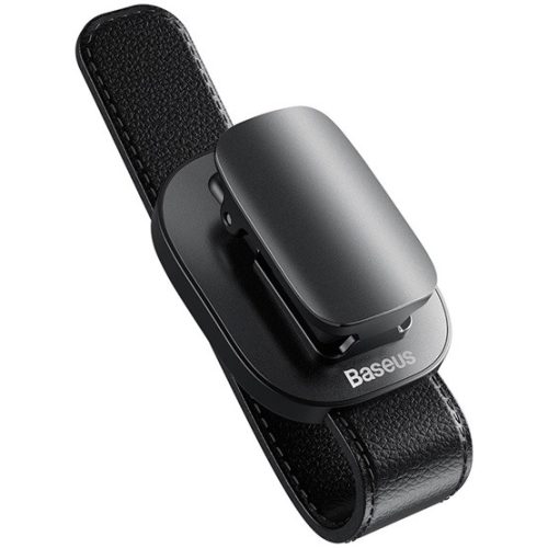 Baseus Platinum szemüvegtartó csipesz, fekete