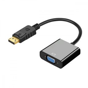 Lanberg AD-0002-BK DisplayPort 1.1 -> VGA adapterkábel 20 cm fekete
