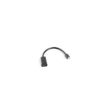   Lanberg mini Displayport male - HDMI female adapter - 20cm - fekete