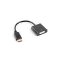 Lanberg Displayport male - DVI-I female (24+5) dual link adapter - 10cm