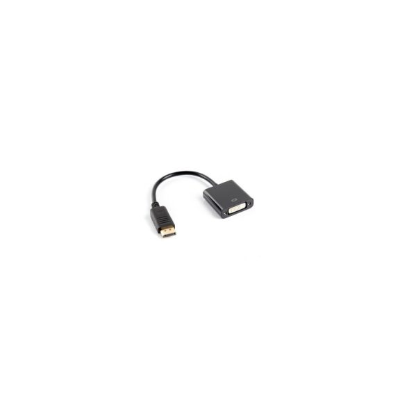 Lanberg Displayport male - DVI-I female (24+5) dual link adapter - 10cm