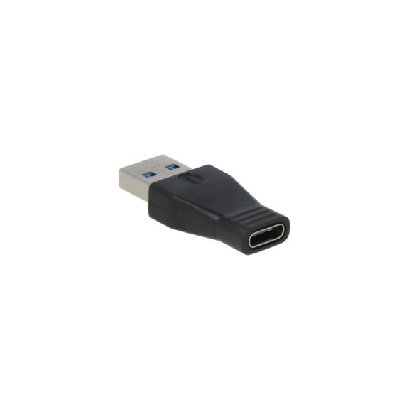 Avax AD601 CONNECT+ USB-A apa - Type-C anya adapter, fekete