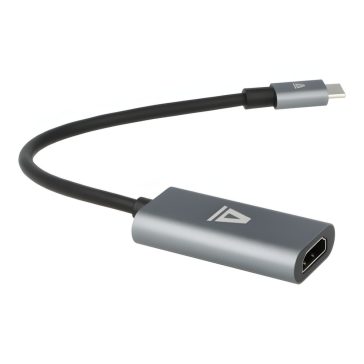 Avax AD603 USB-C -> HDMI adapter 4K/60Hz alumínium kivitelben