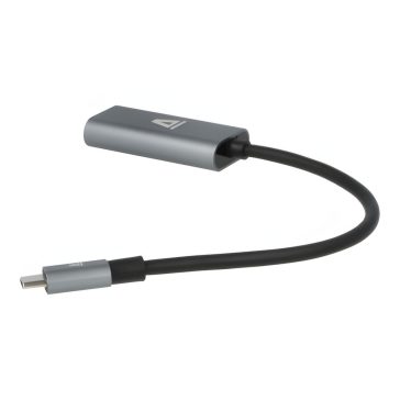 Avax AD603 USB-C -> HDMI adapter 4K/60Hz alumínium kivitelben