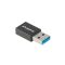 Lanberg Type-C 3.1 anya - USB-A apa adapter, fekete - AD-UC-UA-01